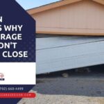 garage door won't close