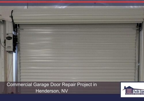 Commercial Garage Door Repair Project in Henderson, NV